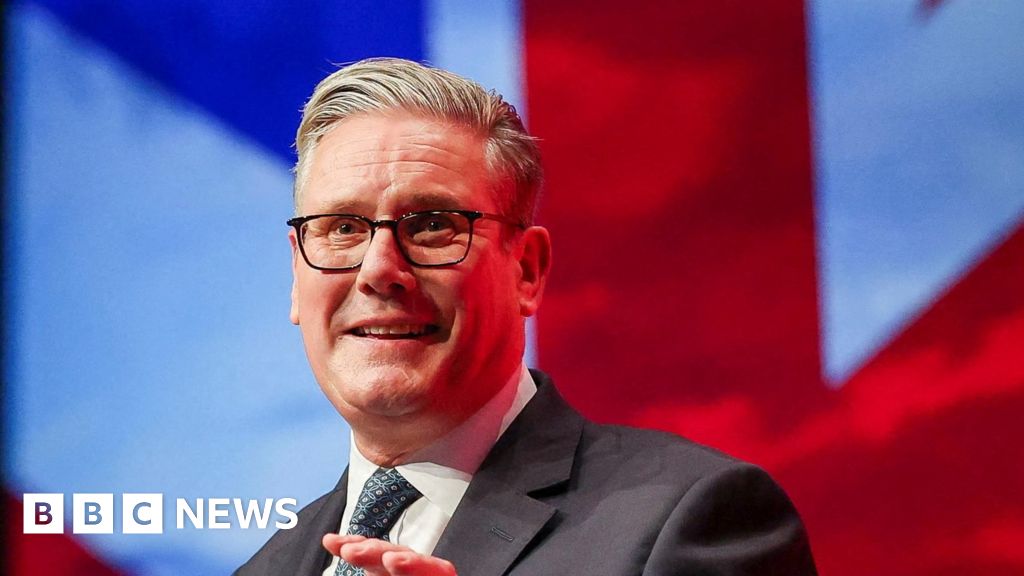 Nigel Farage doesn’t believe in Britain, Starmer tells Labour conference