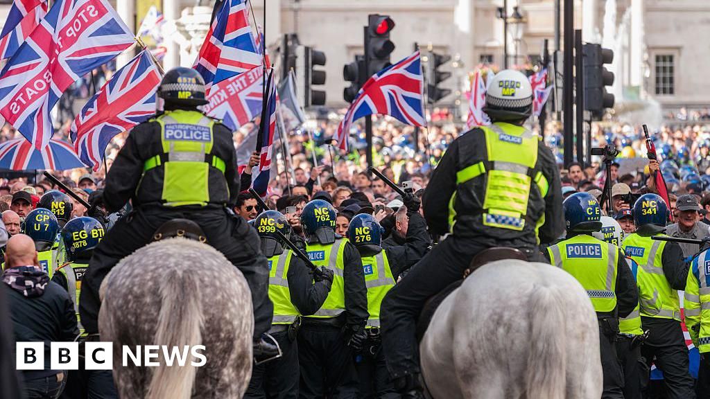 Eight charged over Unite the Kingdom rally disorder