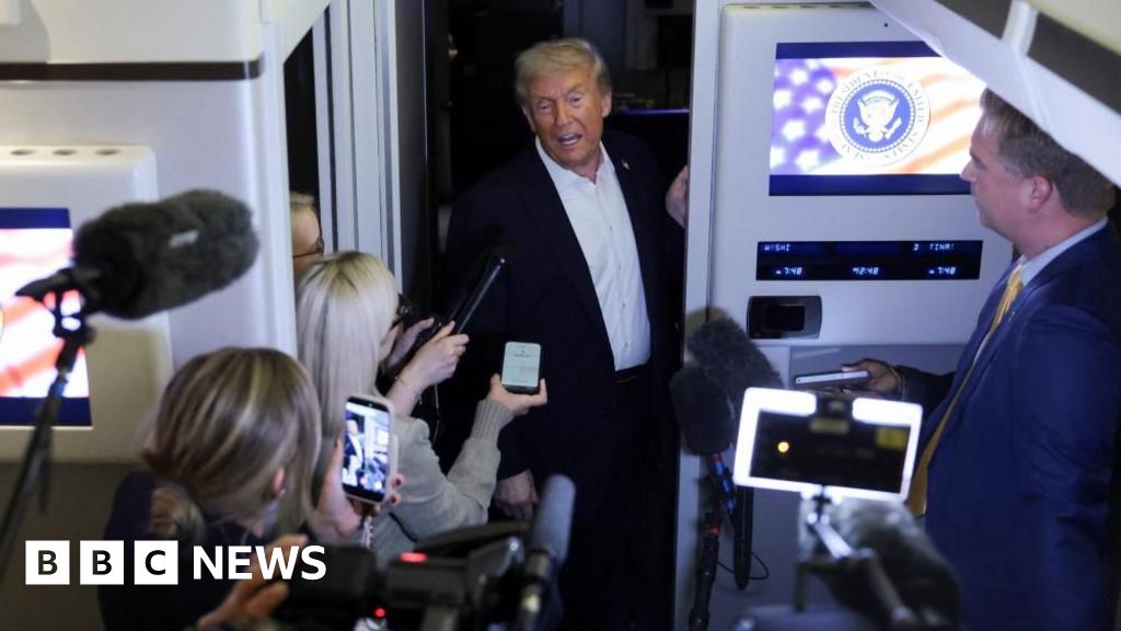 24 hours with Trump on diplomatic tornado through Middle East