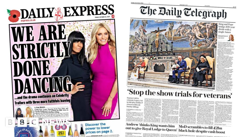 ‘We are strictly done dancing’ and ‘Stop the show trials’