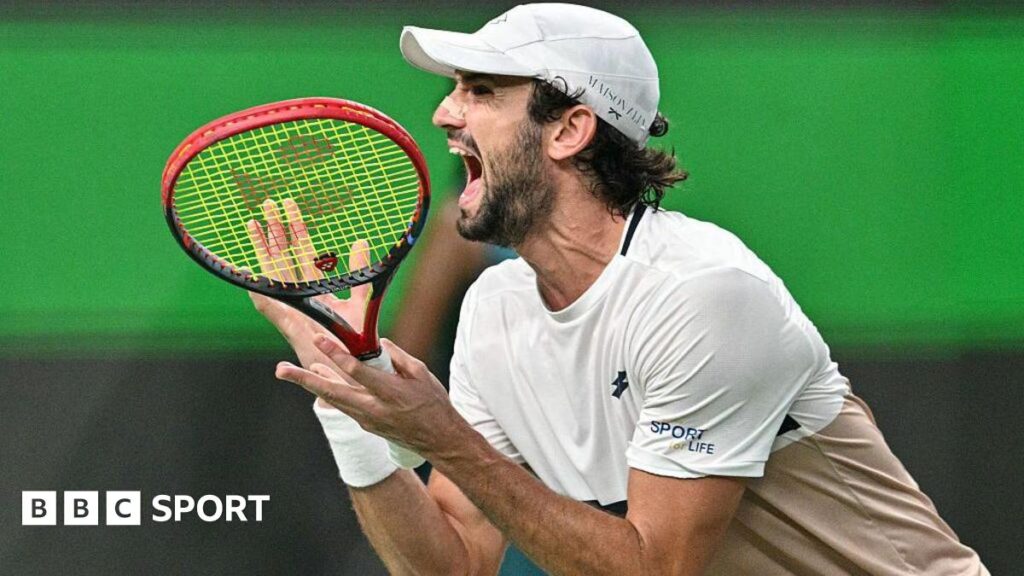 Shanghai Masters final: World number 204 Valentin Vacherot beats cousin Arthur Rinderknech