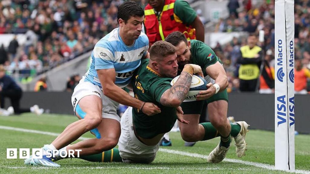 Argentina 27-29 South Africa: Springboks win back-to-back Rugby Championships