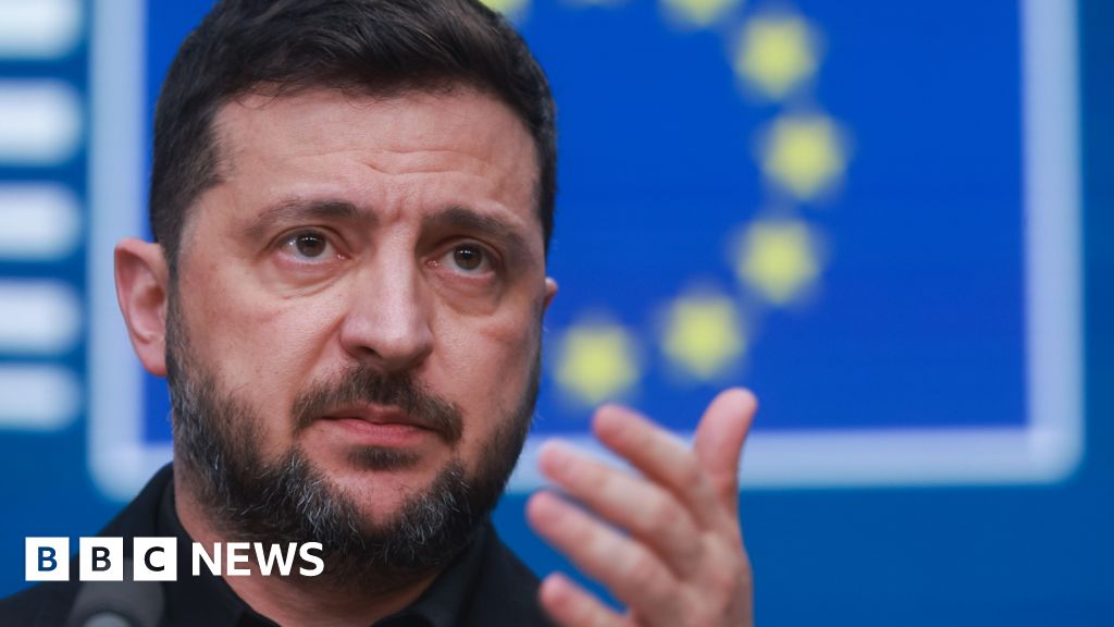 Ukraine urges EU to back loan using frozen Russian cash