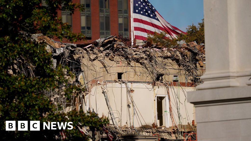 The decades-old exemption that lets Trump reconstruct the White House The decades-old exemption that lets Trump reconstruct the White House