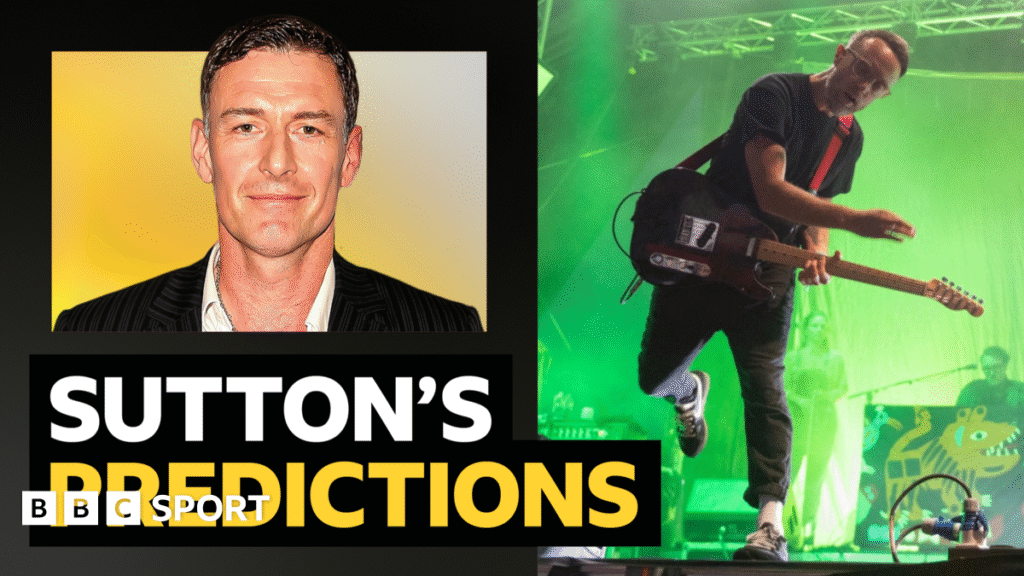 Premier League predictions: Chris Sutton v Idlewild guitarist Rod Jones and AI