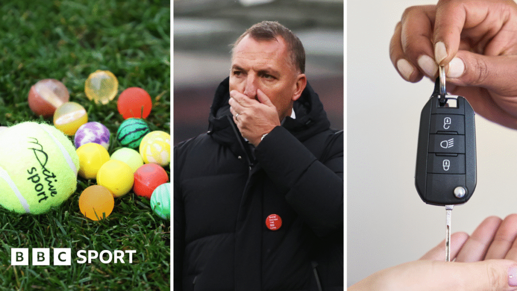 Bouncy balls, points gaps & Honda Civics – how Celtic’s chaotic day at Dundee unfolded