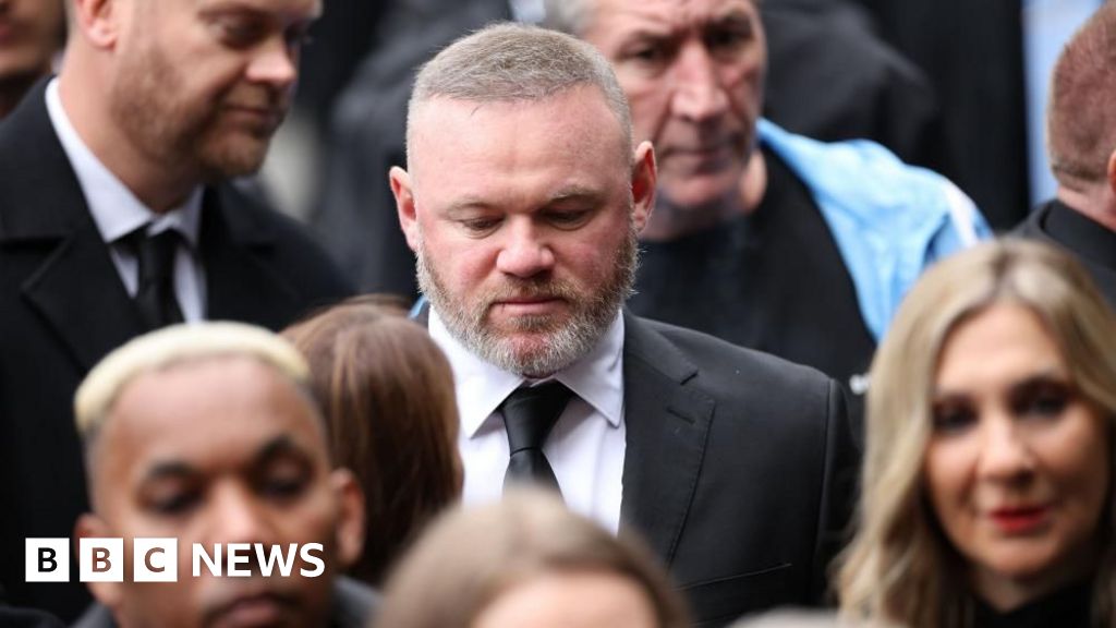 Twelve striking images from Ricky Hatton’s funeral