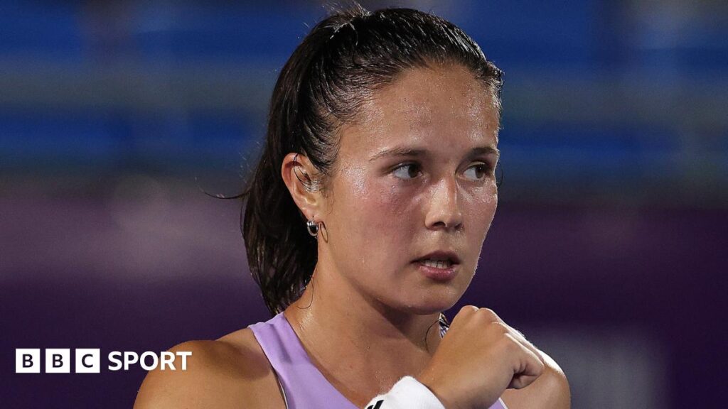 Daria Kasatkina ends season early and says ‘I am at breaking point’