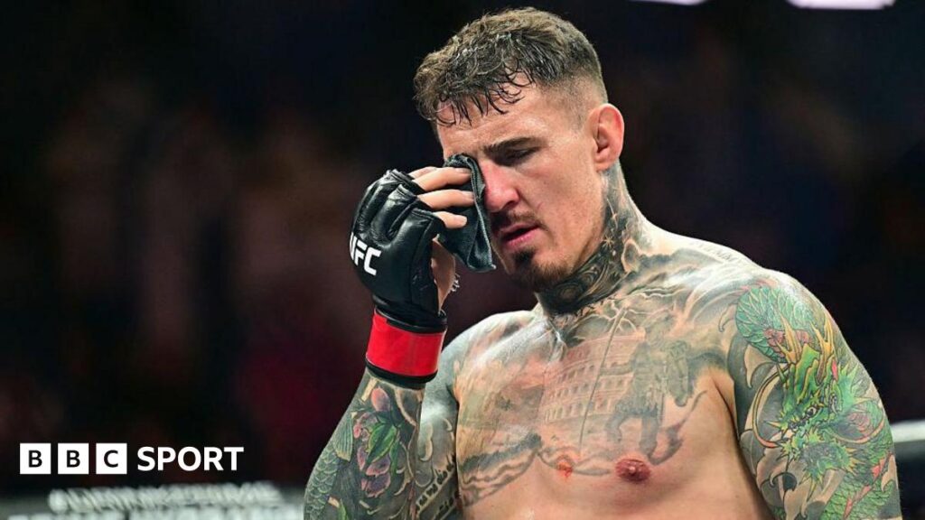 UFC 321 results: Tom Aspinall retains heavyweight title in no contest after eye poke from Ciryl Gane