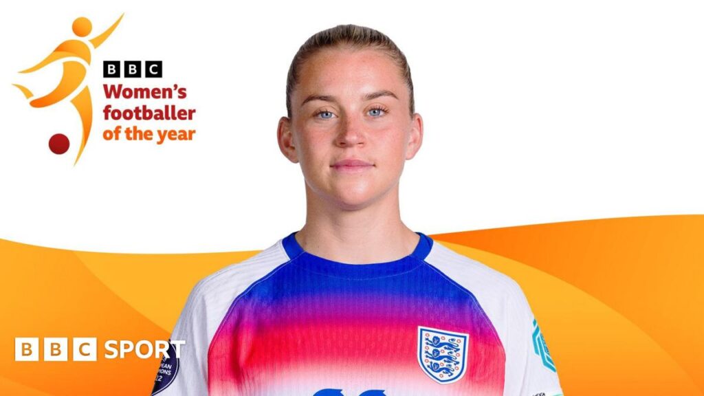 BBC Women’s Footballer of the Year 2025 contender Alessia Russo BBC Women’s Footballer of the Year 2025 contender Alessia Russo