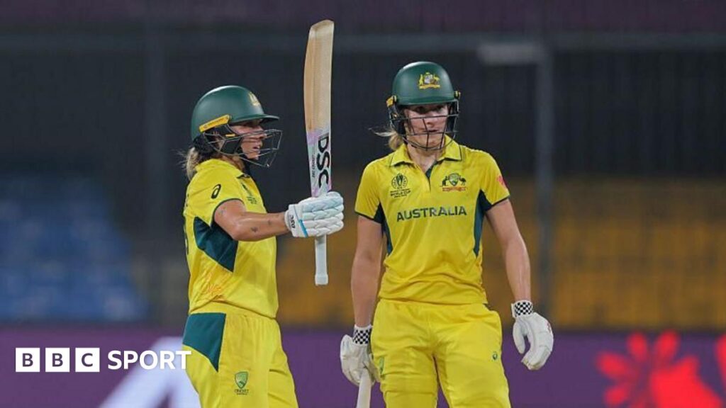 Women’s Cricket World Cup 2025 results: Ash Gardner and Annabel Sutherland lead Australia to win over England