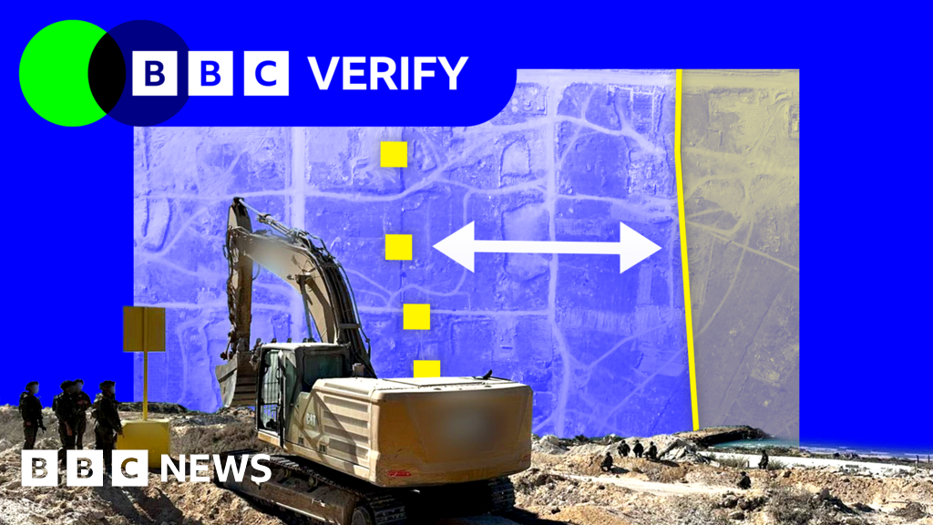 Israel maintaining control deeper inside Gaza than expected, new boundary markers suggest Israel maintaining control deeper inside Gaza than expected, new boundary markers suggest