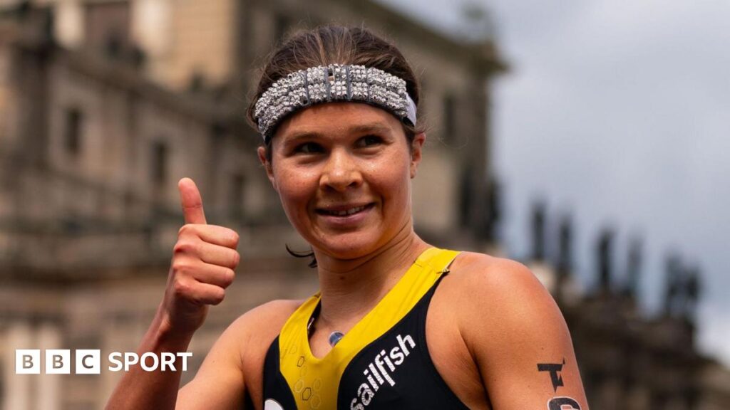 World Triathlon: GB’s Beth Potter for third overall as Germany’s Lisa Tertsch wins world title