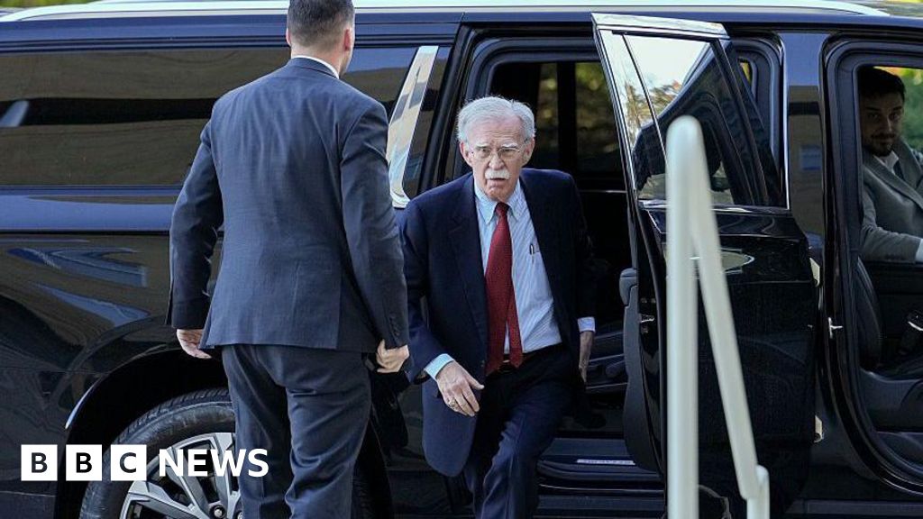 John Bolton arrives in court to face charges for mishandling classified documents