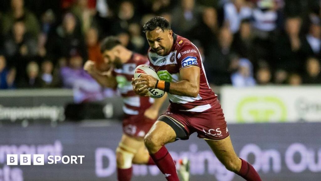 Super League play-off semi-final: Wigan Warriors 18-6 Leigh – French double books Wigan’s Grand Final spot