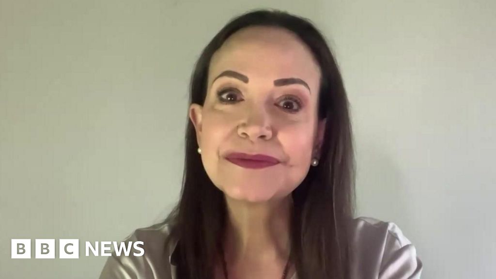 We’re grateful for what Trump is doing for peace, Nobel winner Machado tells BBC