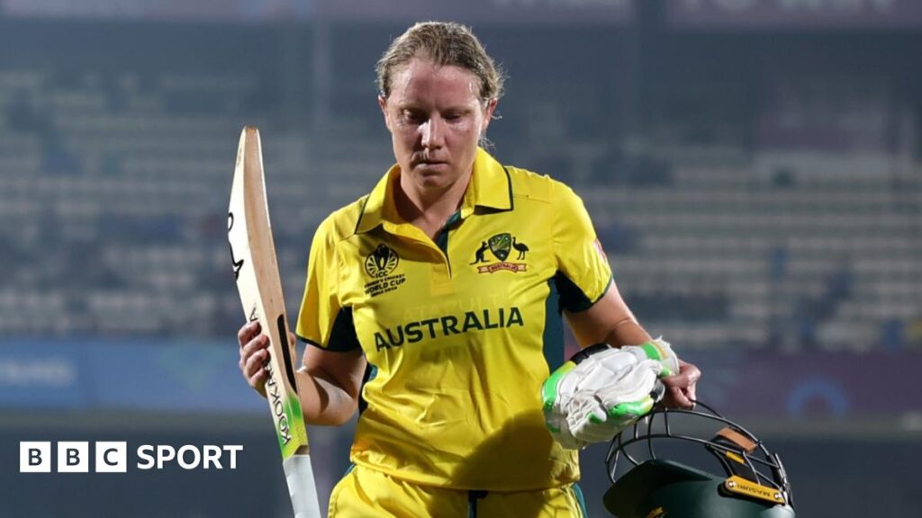Women’s Cricket World Cup 2025: Australia’s record win over India leaves captain Alyssa Healy one mountain left to climb