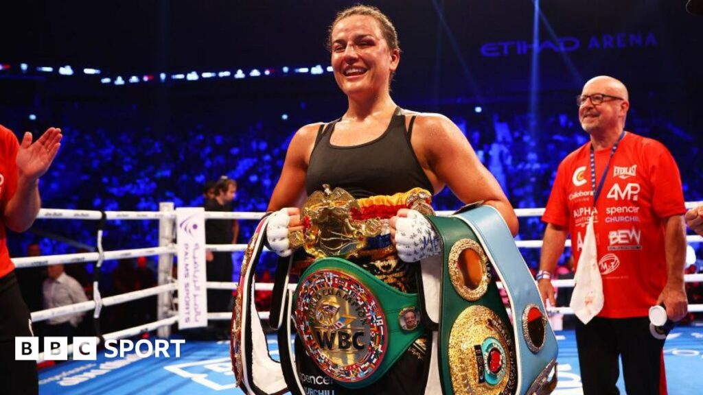 Chantelle Cameron gives up WBC world title over lack of equality in boxing