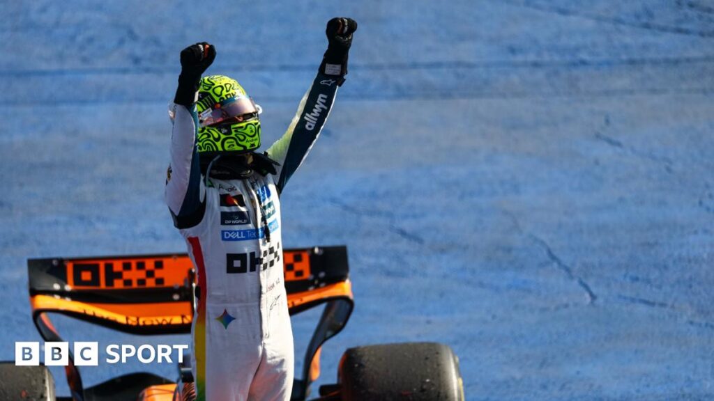 Mexico City Grand Prix: Lando Norris storms to win in McLaren Mexico City Grand Prix: Lando Norris storms to win in McLaren