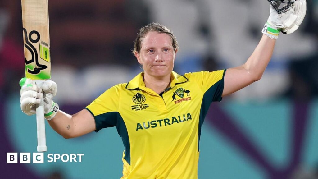 Women’s World Cup: Australia’s Healy stars in Bangladesh thrashing
