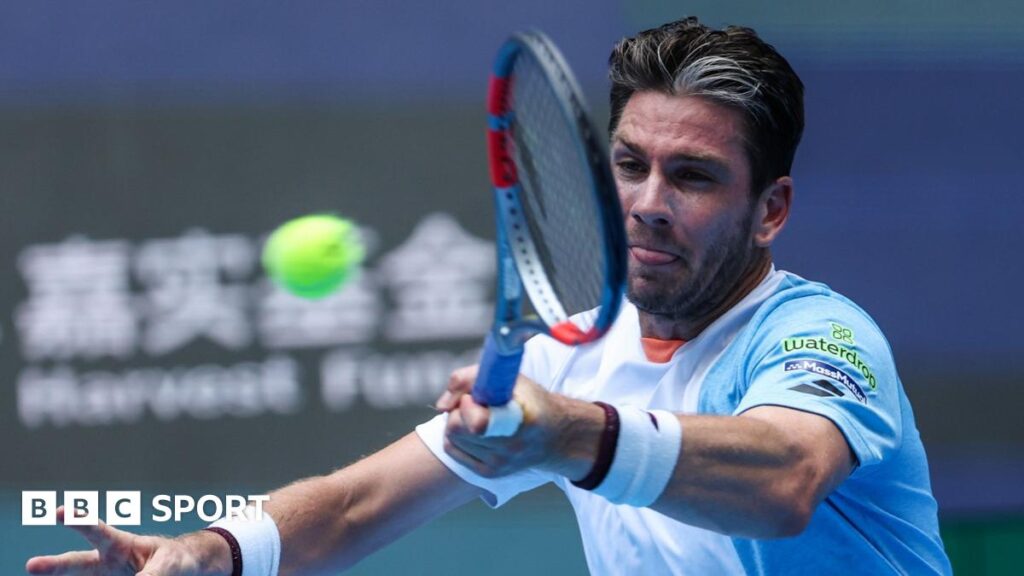 Shanghai Masters: Cameron Norrie beats Frenchman Arthur Cazaux in second round