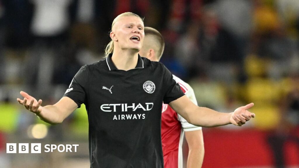 Monaco 2-2 Man City: Erling Haaland says ‘it’s not good enough’