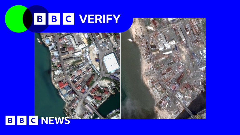 Satellite images reveal hurricane devastation in Jamaica Satellite images reveal hurricane devastation in Jamaica