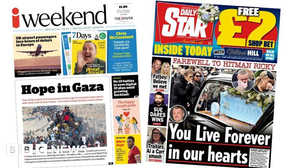 ‘Hope in Gaza’ and ‘Live forever in our hearts, Ricky’