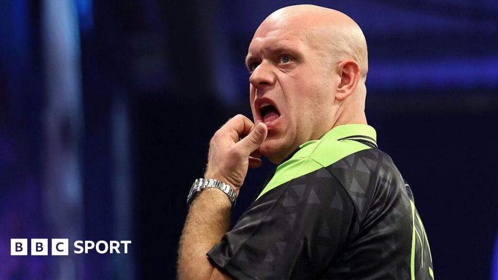 Darts World Grand Prix: Michael van Gerwen beaten but Luke Littler wins thriller