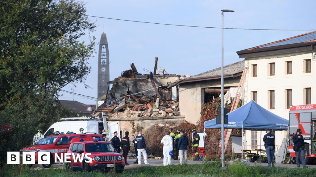 Blast kills three police officers trying to evict siblings from house in Italy Blast kills three police officers trying to evict siblings from house in Italy