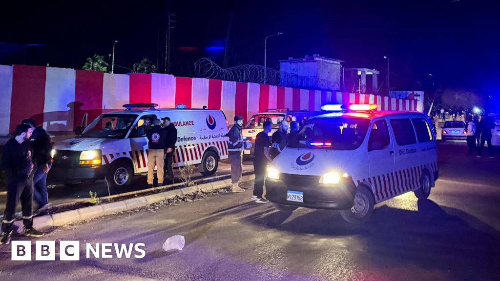 Lebanon says Israeli strike killed 13 people near Palestinian refugee camp Lebanon says Israeli strike killed 13 people near Palestinian refugee camp