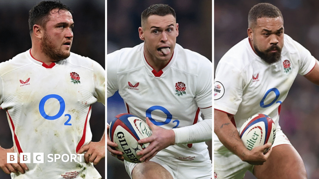 England v Argentina: Jamie George, Tom Roebuck and Ollie Lawrence ruled out