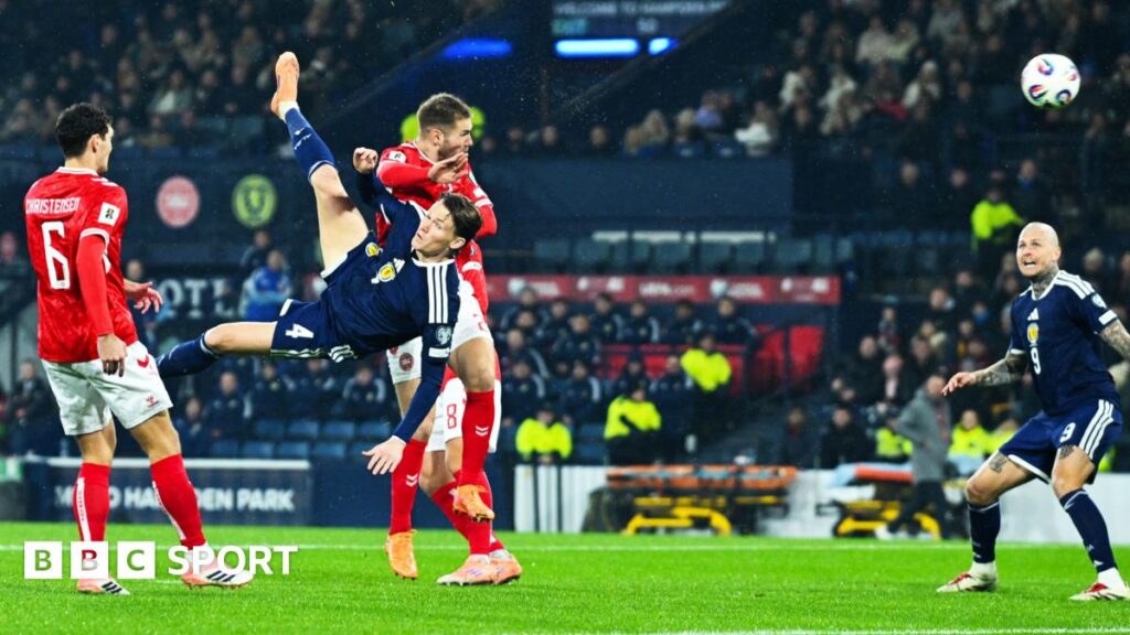 Was McTominay overhead kick Scotland’s third best goal of night?