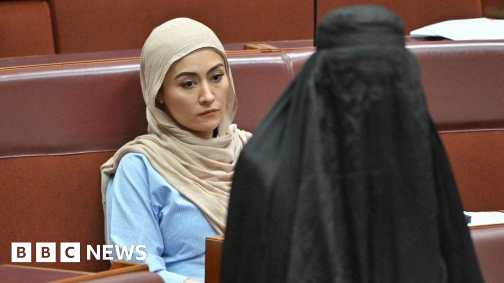 Australia senator condemned for burka stunt in parliament Australia senator condemned for burka stunt in parliament