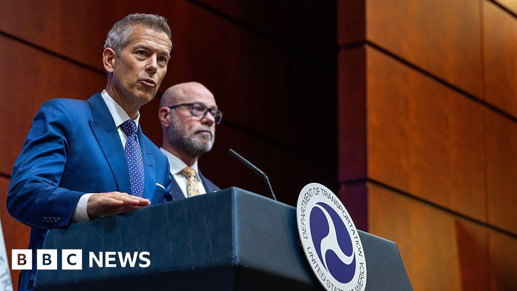 US to cut flights at 40 airports if shutdown doesn’t end, transportation secretary warns