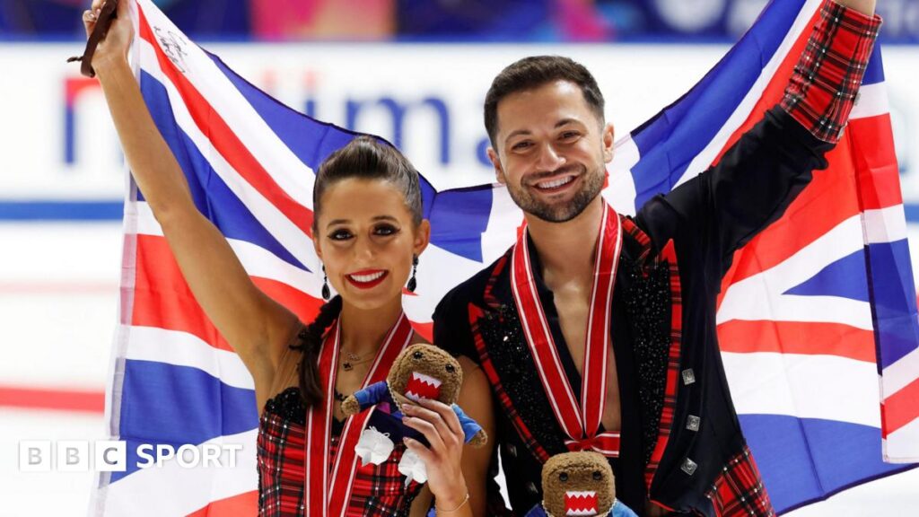 Olympians Fear and Gibson take British record 10th Grand Prix skating medal