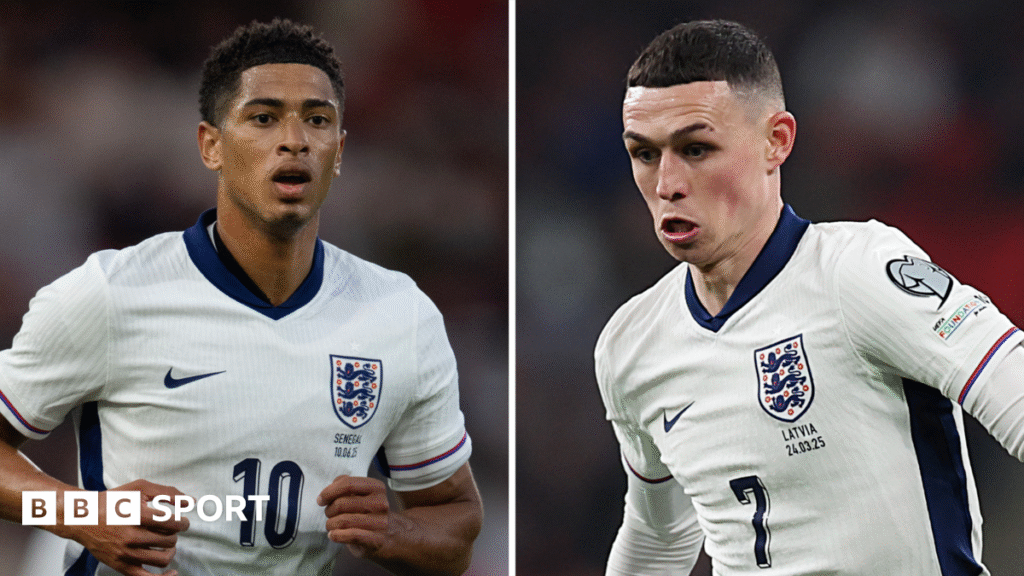 Jude Bellingham and Phil Foden recalled to England squad by Thomas Tuchel Jude Bellingham and Phil Foden recalled to England squad by Thomas Tuchel