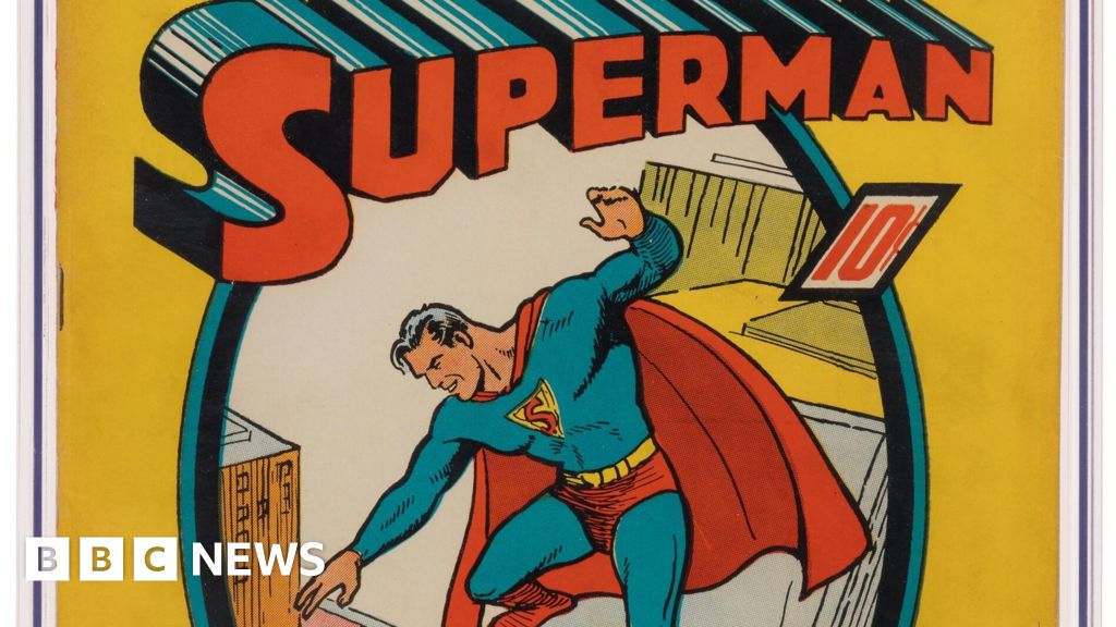 Superman edition found in mum’s attic is most valuable comic ever at .12m Superman edition found in mum’s attic is most valuable comic ever at .12m