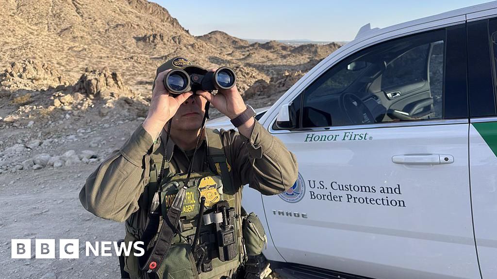 ‘Chaos has gone’ – quiet streets on Texas border after Trump crackdown