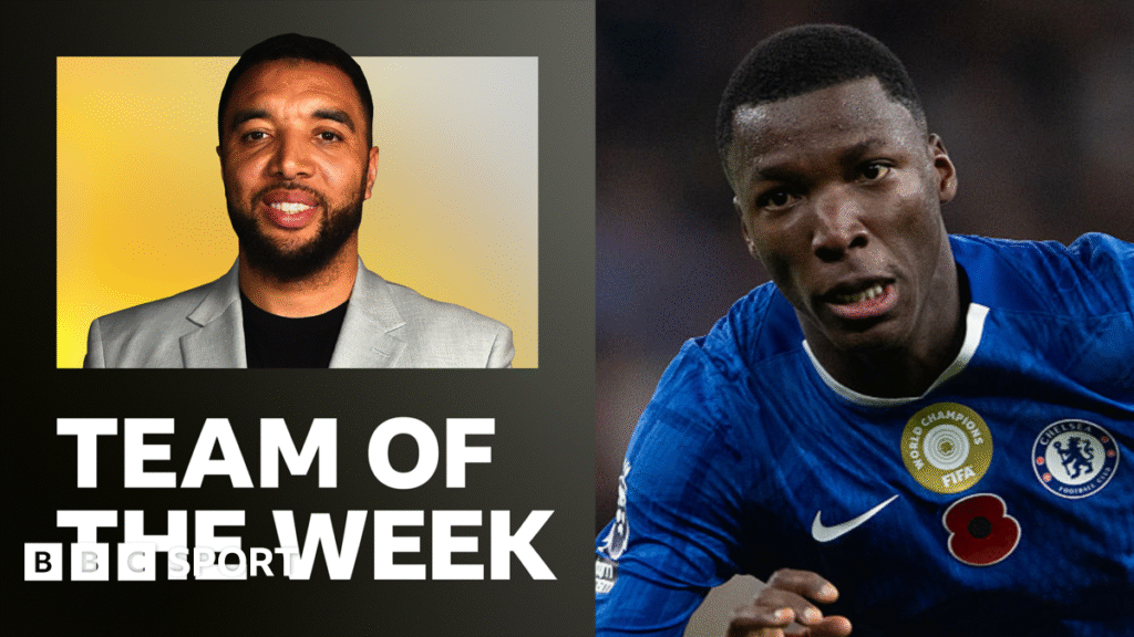 Troy Deeney’s team of the week: Vicario, Gabriel, Caicedo, Rice, Haaland, Gravenberch