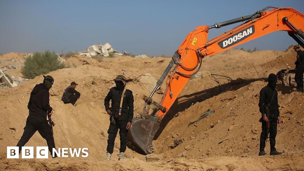 Palestinian groups hand over coffin said to contain Gaza hostage’s body