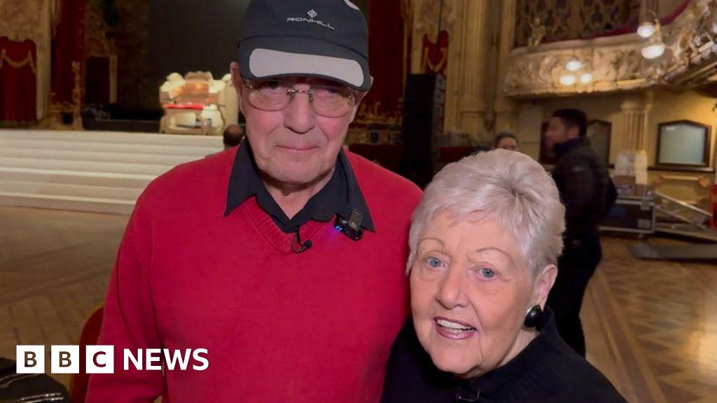 Blackpool Tower hosts couple’s last dance before care home