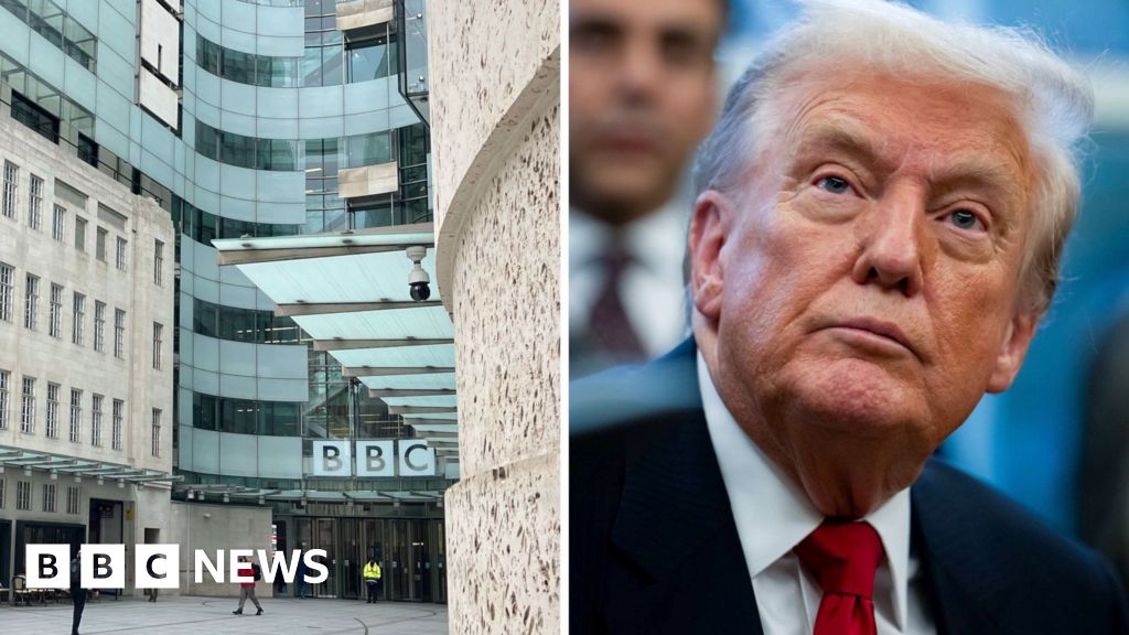 BBC turmoil faces Commons scrutiny as Trump threatens bn lawsuit