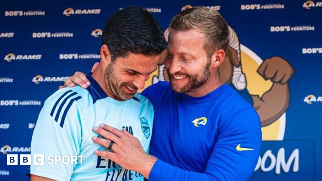 How Mikel Arteta-Sean McVay bond has helped Arsenal & Rams become title contenders