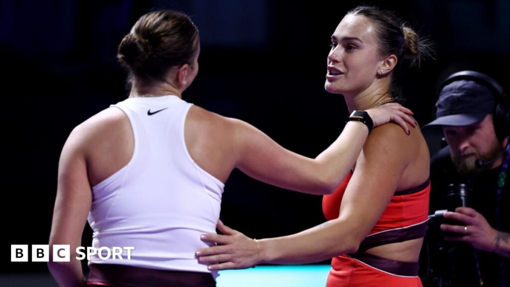 WTA Finals 2025: Aryna Sabalenka to face Elena Rybakina in Riyadh final