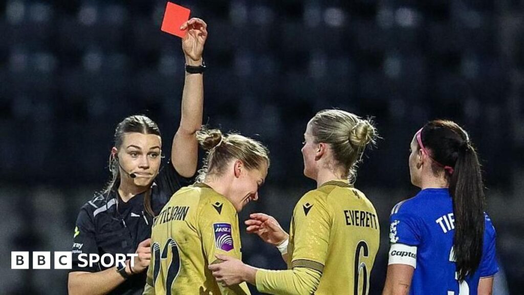 Ruesha Littlejohn: Crystal Palace midfielder facing lengthy ban after violent conduct red card