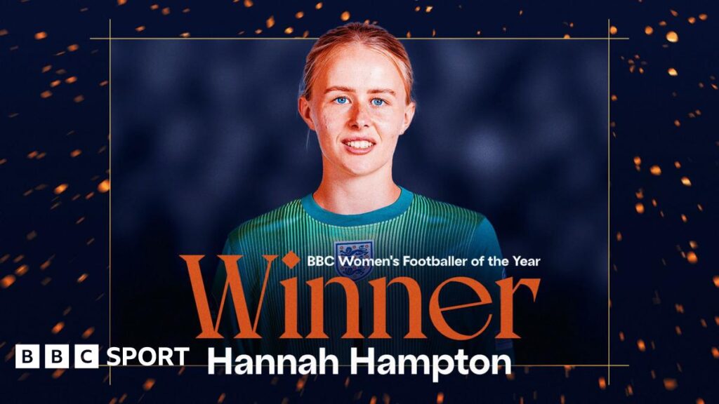 Hannah Hampton voted BBC Women’s Footballer of the Year