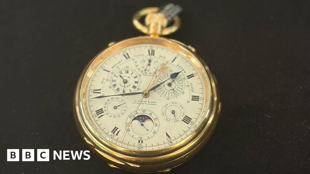 Coventry pocket watch from 1907 sets world record in Swiss sale