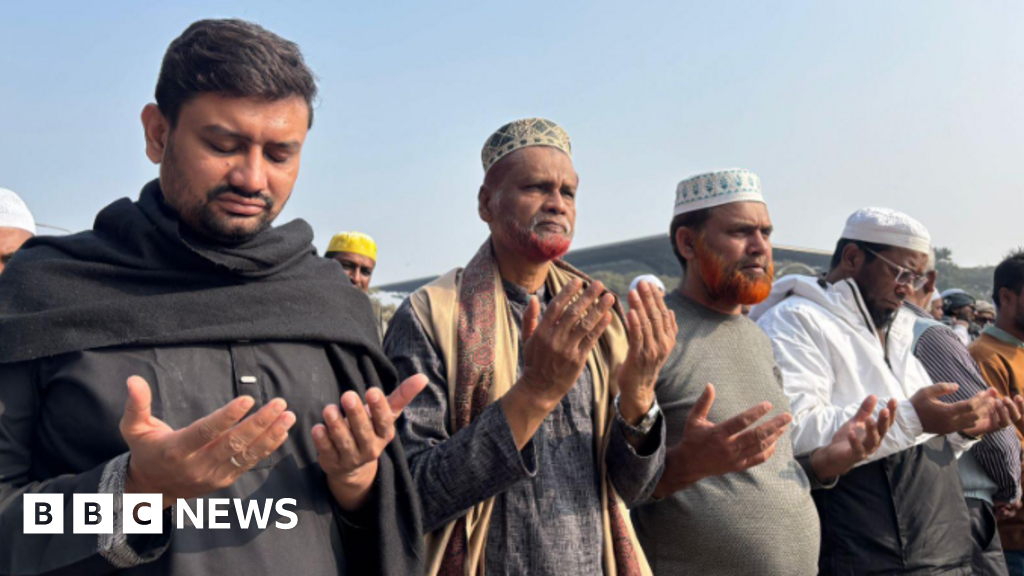Hundreds of thousands mourn Bangladesh’s ex-prime minister at state funeral
