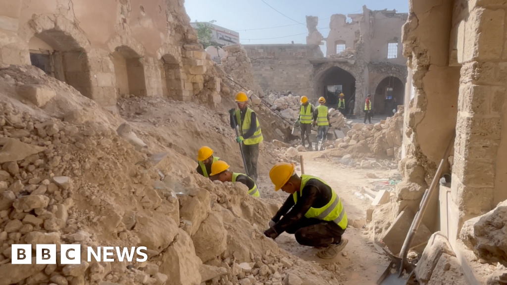 Recovery work begins at Gaza’s war-damaged heritage sites